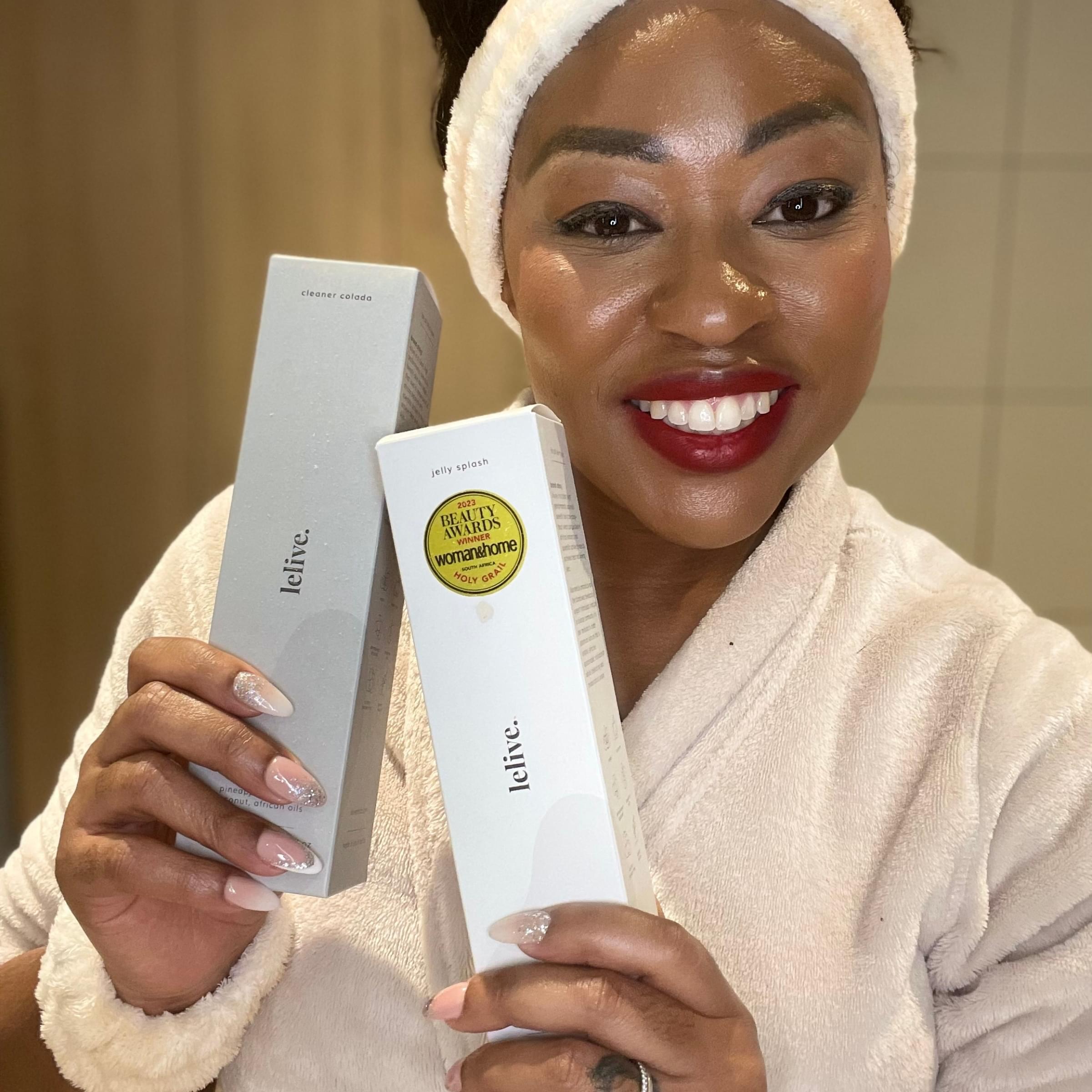 Double cleanse routine featuring oil cleanser and jelly cleanser for effective 2 cleansers skincare method