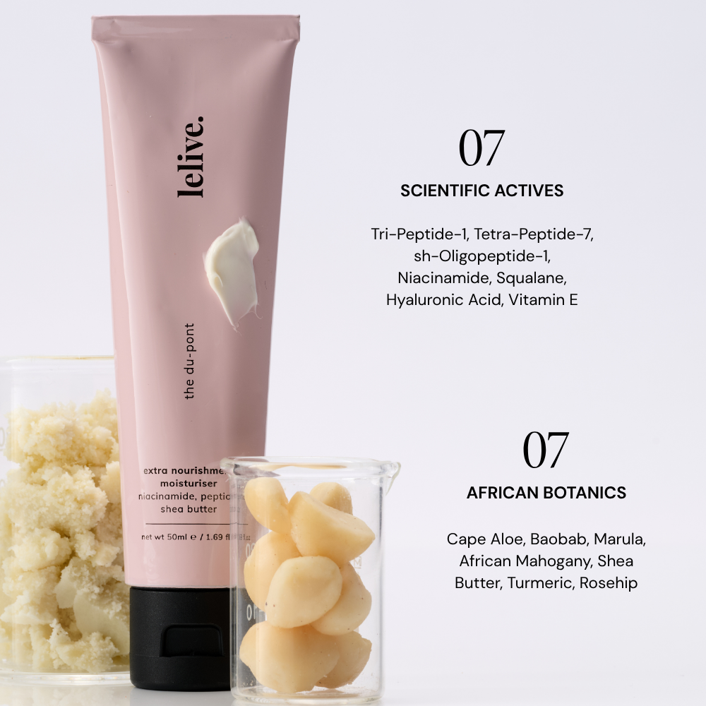 the du-pont | extra nourishment moisturiser