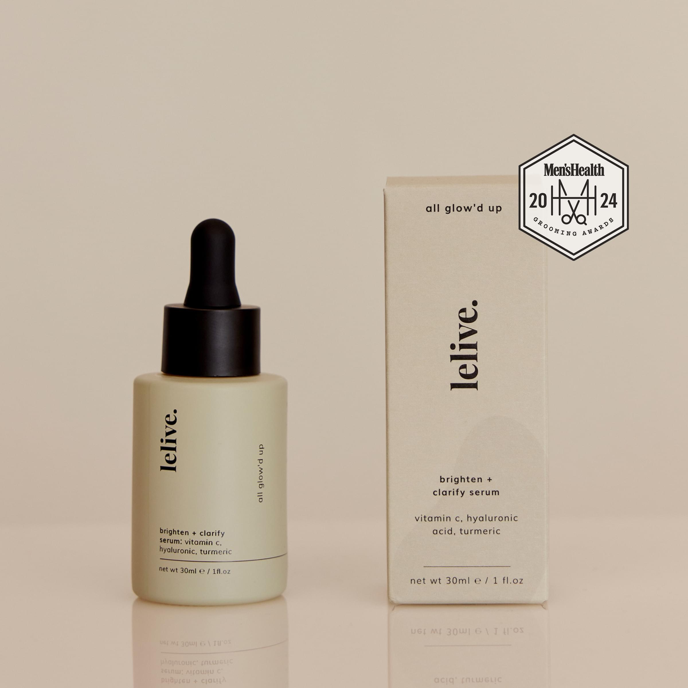 Skincare serum with Vitamin C and Niacinamide to effectively reduce dark spots and brighten skin tone