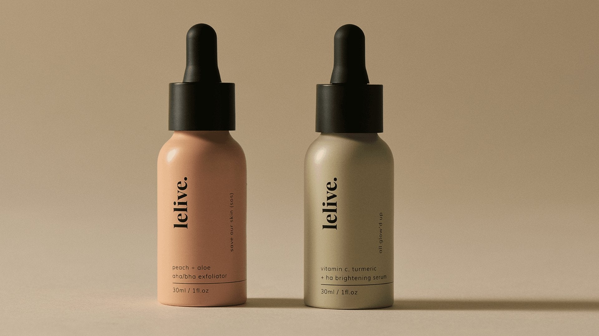 introducing our serums - lelive