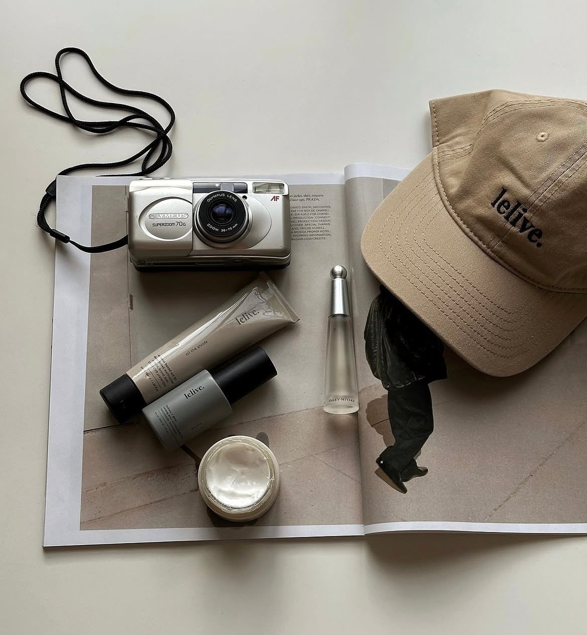 lelive peak cap | khaki
