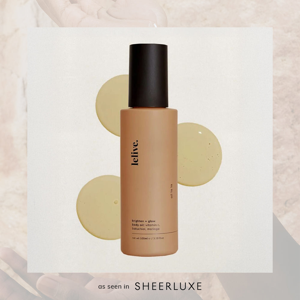 Oil La La | Brightening Body Oil | Vitamin C + Bakuchiol | Lelive